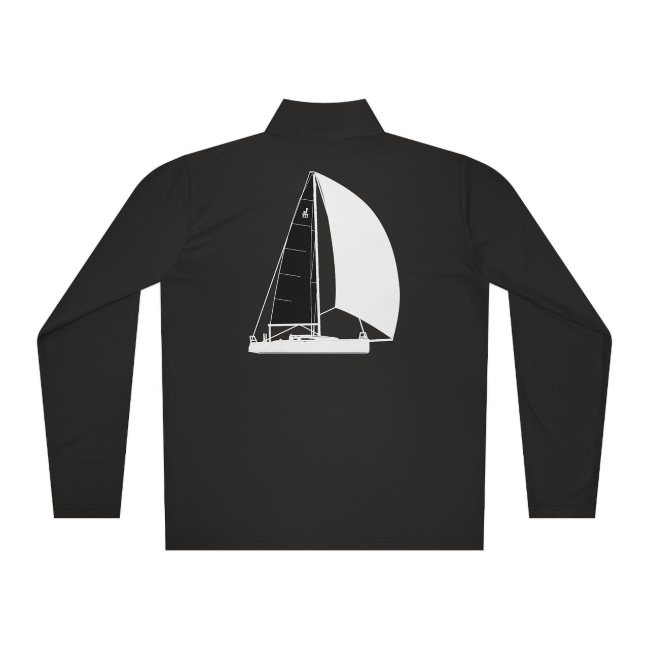 JBoss- Unisex Quarter-Zip Pullover- Black