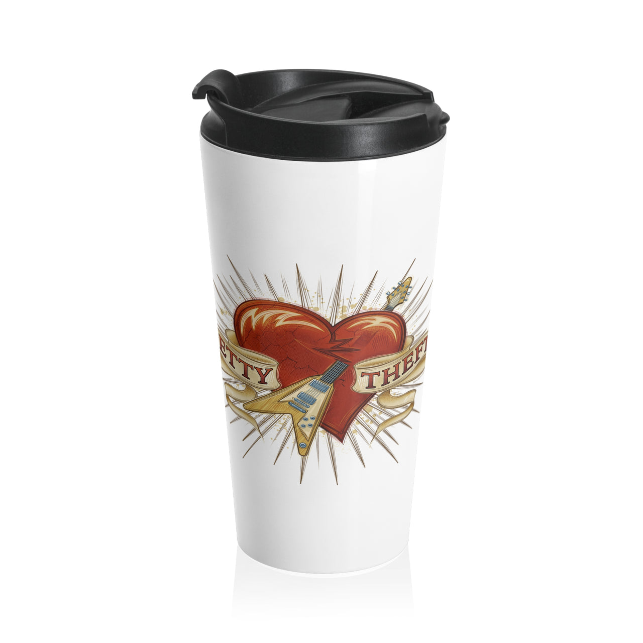 Petty Theft- Stainless Steel Travel Mug
