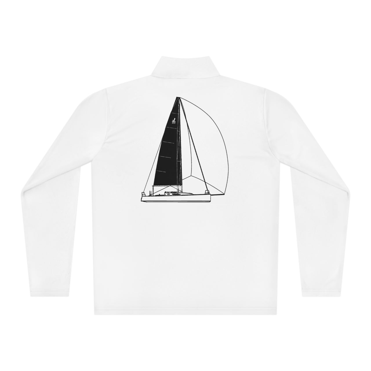 JBoss- Unisex Quarter-Zip Pullover- White