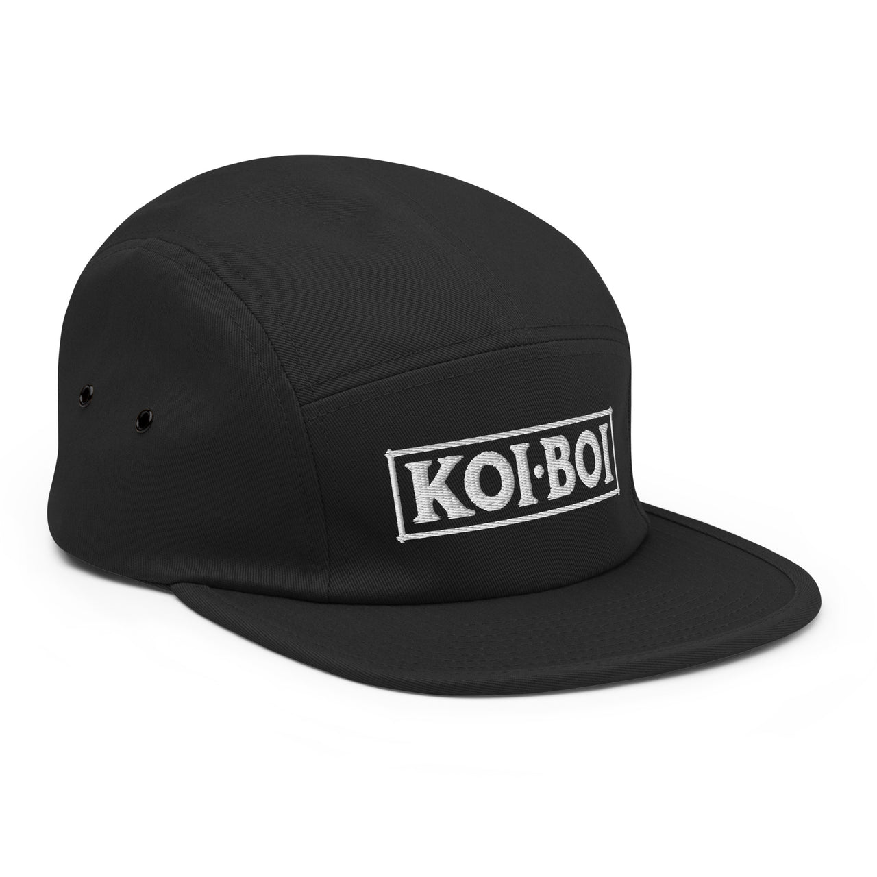 KoiBoi- Text Logo- Five Panel Cap