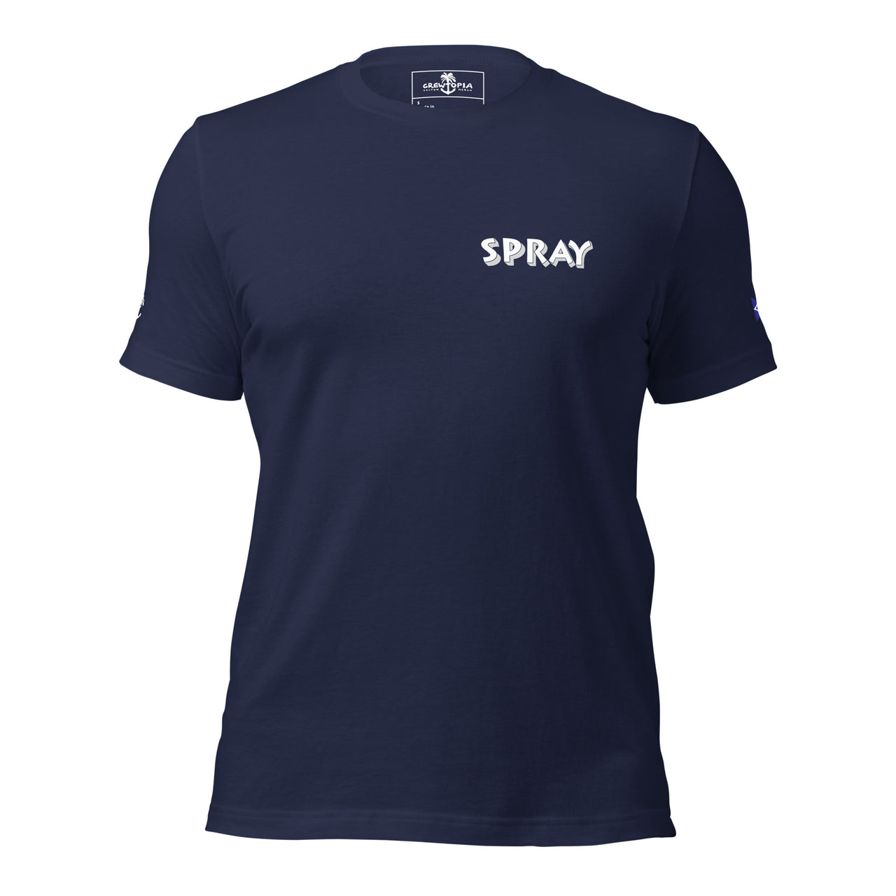 SPRAY- Unisex t-shirt- Navy Blue