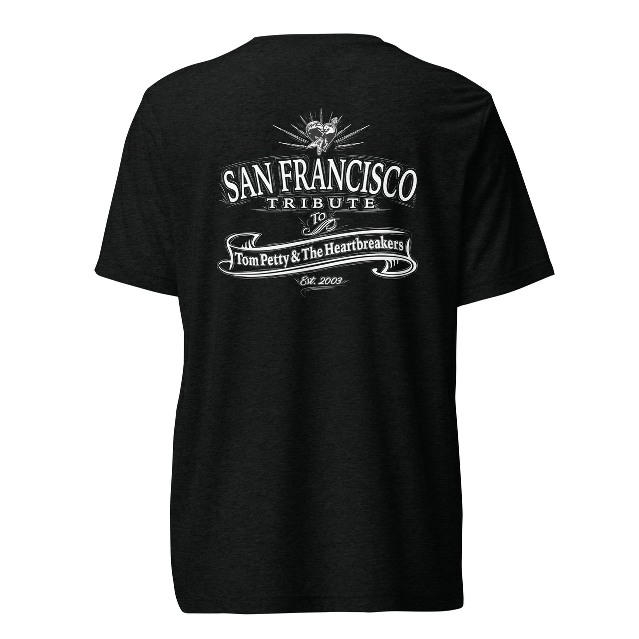 Petty Theft- White on Black- Short sleeve t-shirt