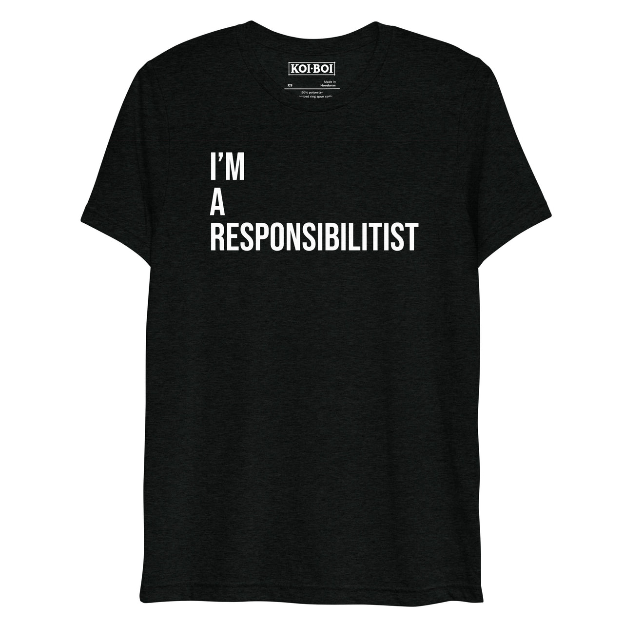 I'm A Responsibilitist- Short sleeve t-shirt