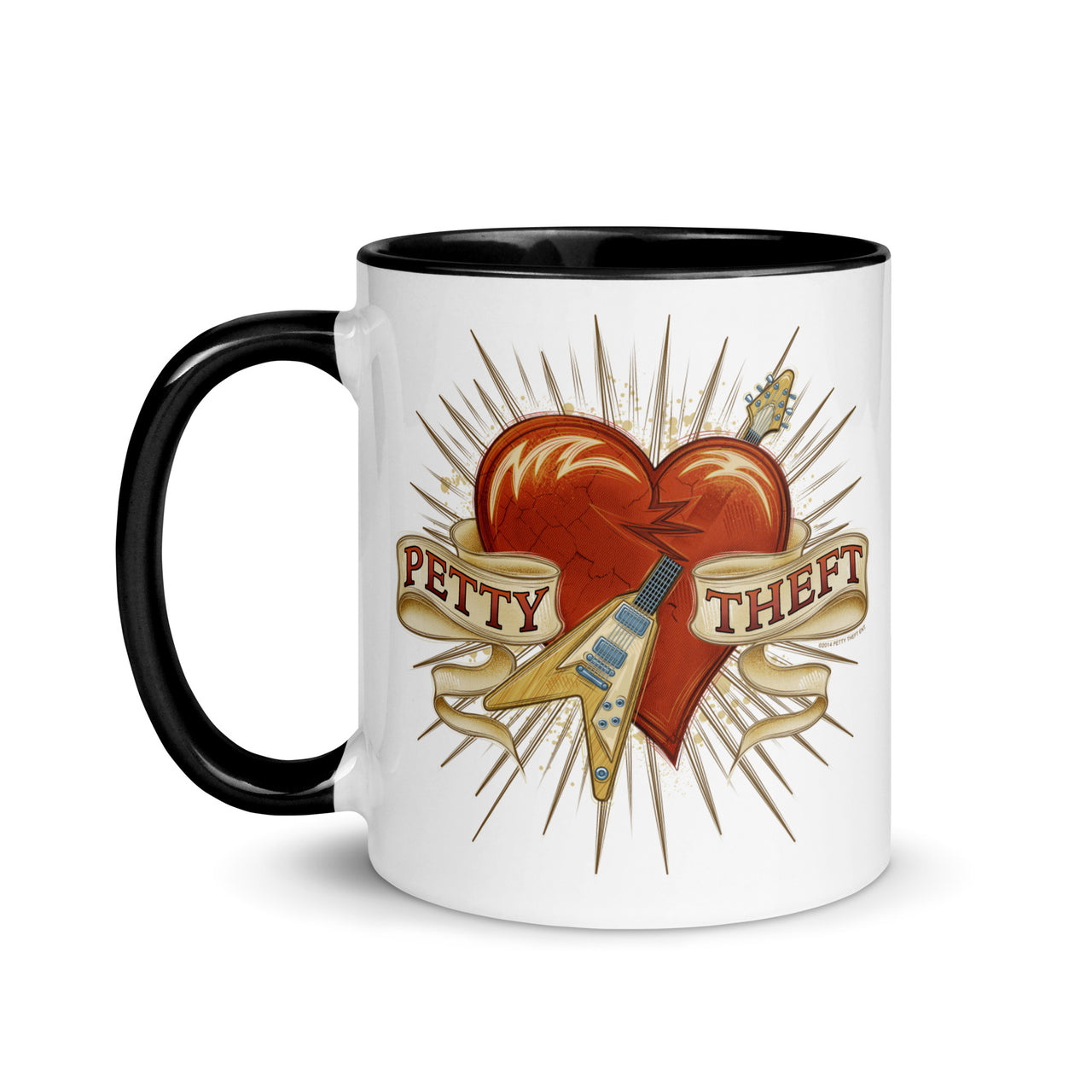Petty Theft- Mug with Black Inside