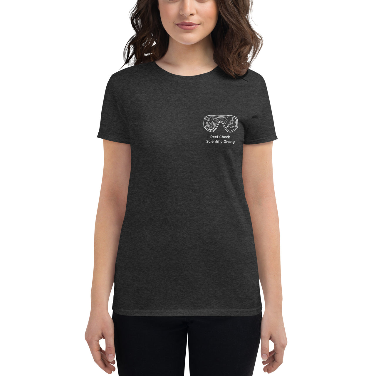 Reef Check- Scientific Diving- Women's short sleeve t-shirt