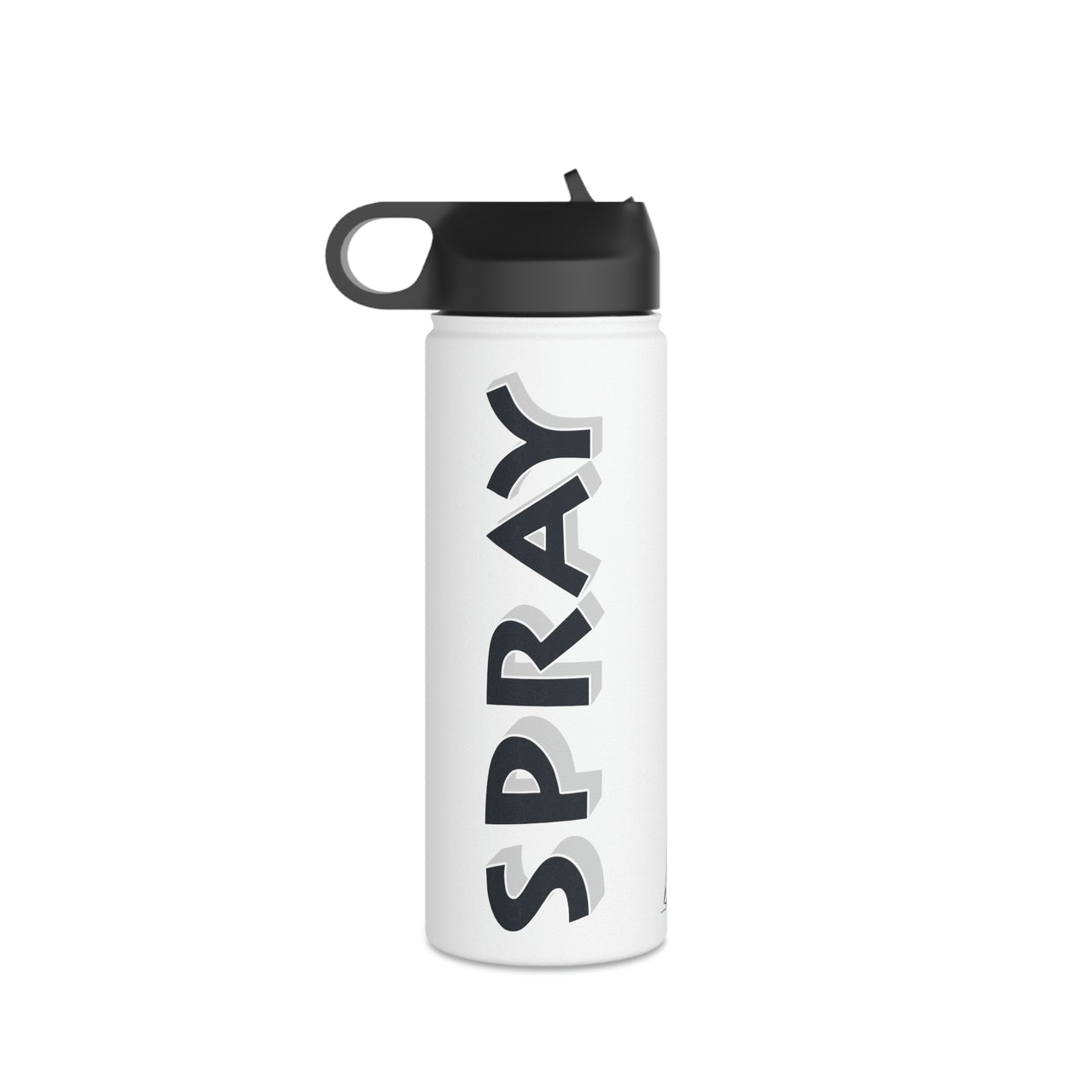 SPRAY- Stainless Steel Water Bottle, Standard Lid