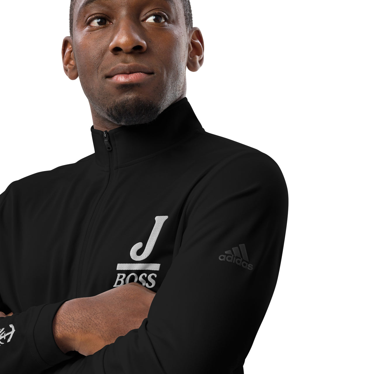 JBoss- Premium EMBROIDERED Quarter zip pullover (Adidas)