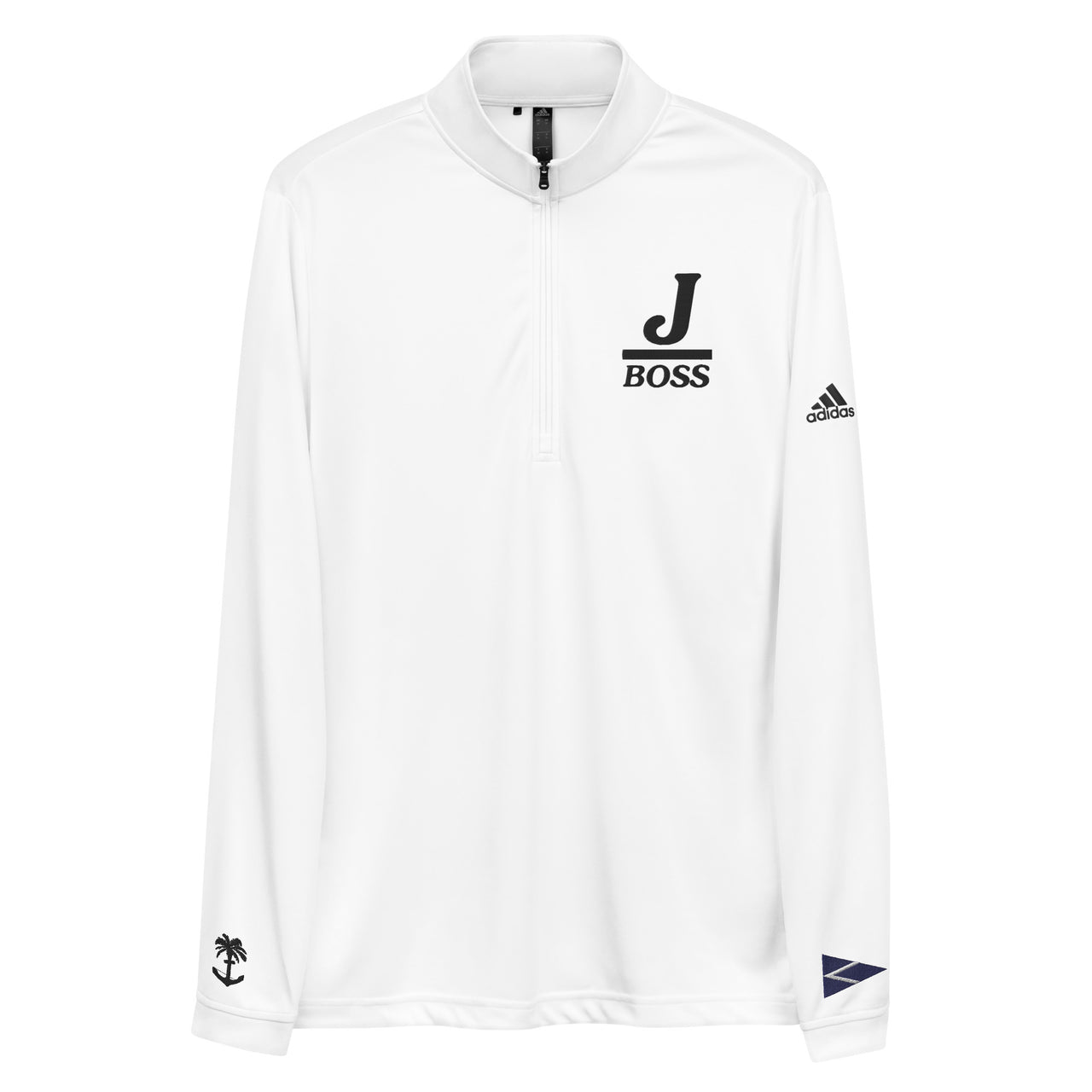 JBoss- Premium EMBROIDERED Quarter zip pullover (Adidas)