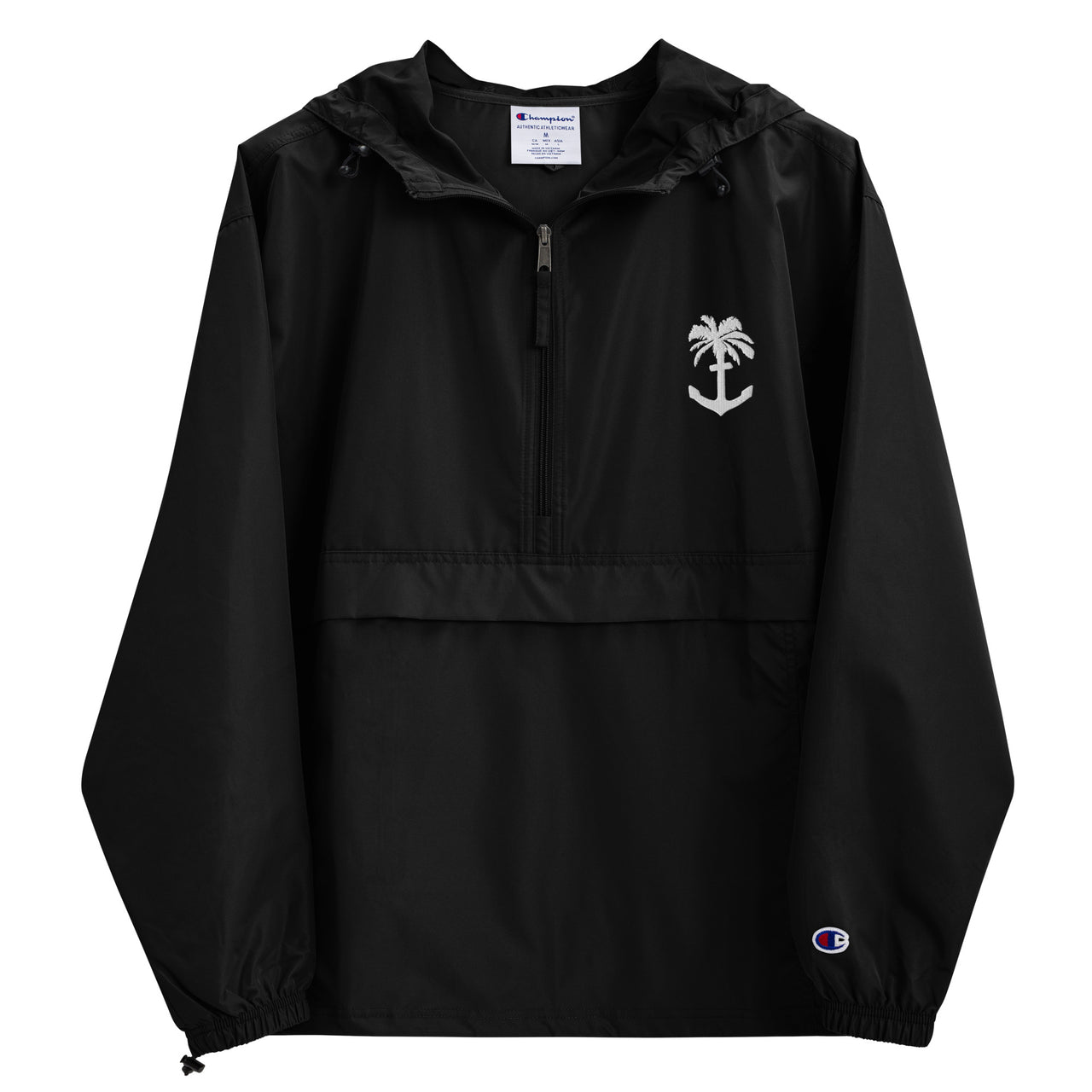 Crewtopia- Embroidered Champion Packable Jacket